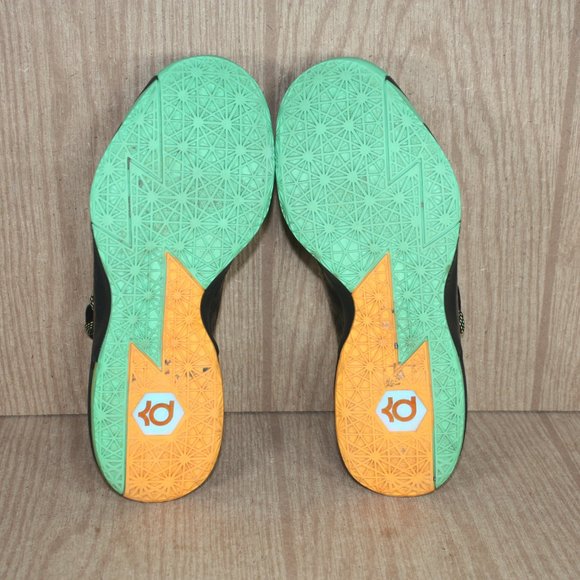 Nike Kevin Durant KD VI “Night Vision” Brazil Athletic Basketball Shoes Size 8.5 - Picture 10 of 11